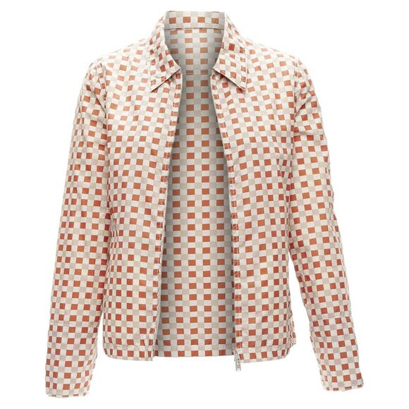 Marni Jackets & Blazers - Marni checkerboard colla zip shell jacket